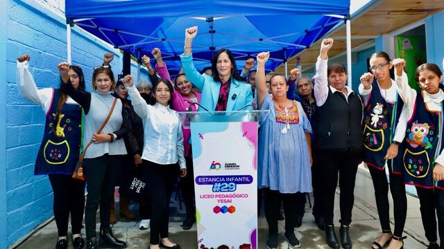 Lía Limón encabeza reapertura de la Estancia Infantil 29