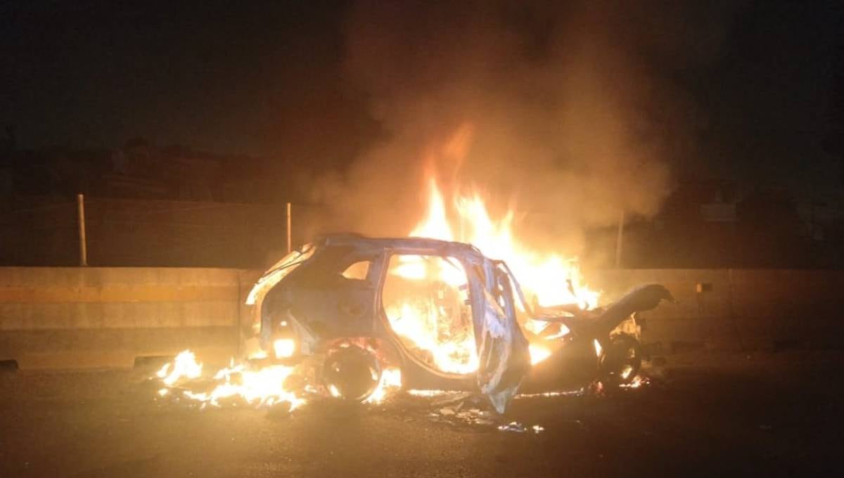 Accidente en la autopista Chamapa-Lechería