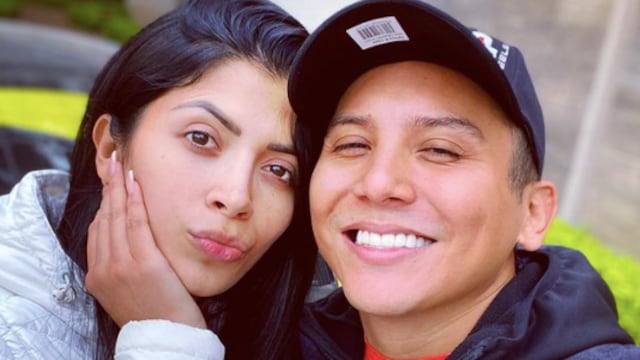 Kimberly Flores y Edwin Luna