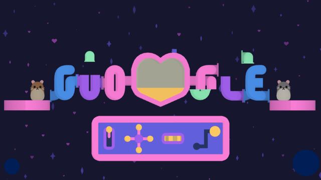 Doodle de Google por el Día de San Valentín