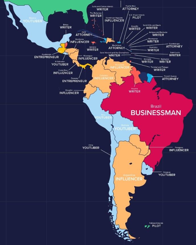 Los niños de América Latina ya no quieren ser doctores o abogados; estas son los trabajos a los que aspiran ahora