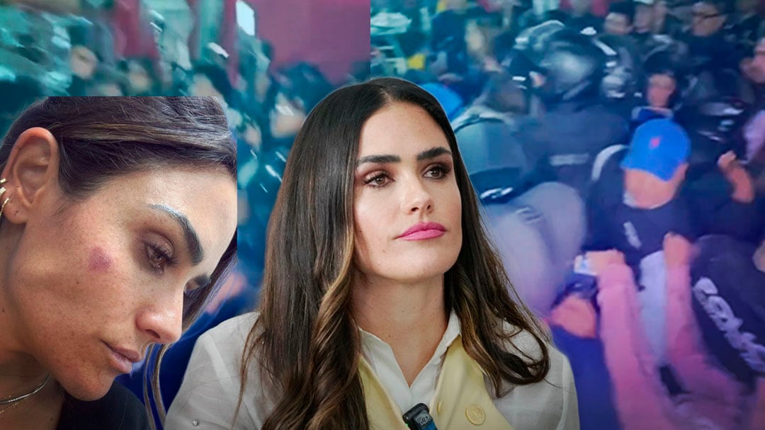 Operativo en Ribera de San Cosme termina en agresión contra Alessandra Rojo de la Vega