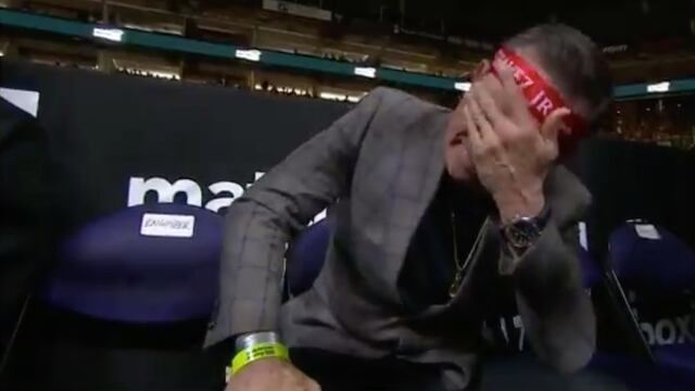 Julio César Chávez no ocultó su molestia