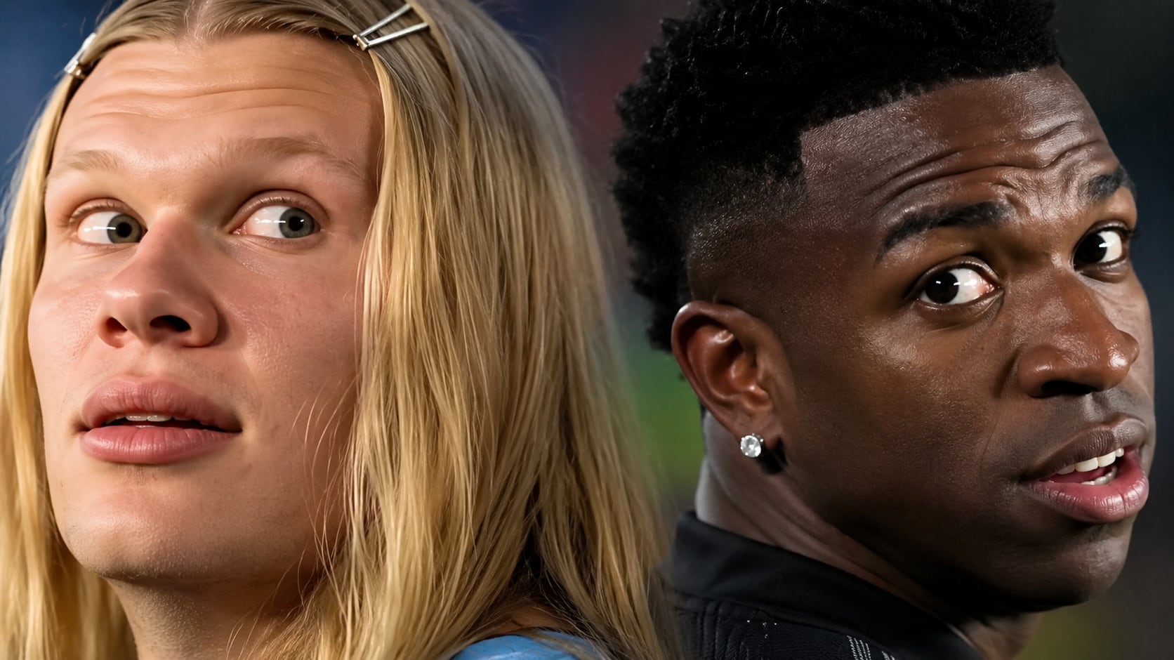 Haaland quiere recrear con Vinícius Jr. el icónico meme de Dónde están las rubias
