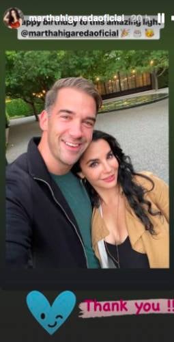Historia de Instagram de Martha Higareda
