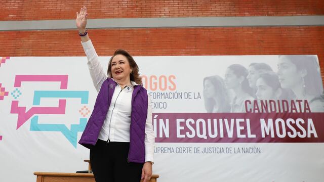 Yasmín Esquivel Mossa, candidata a la SCJN