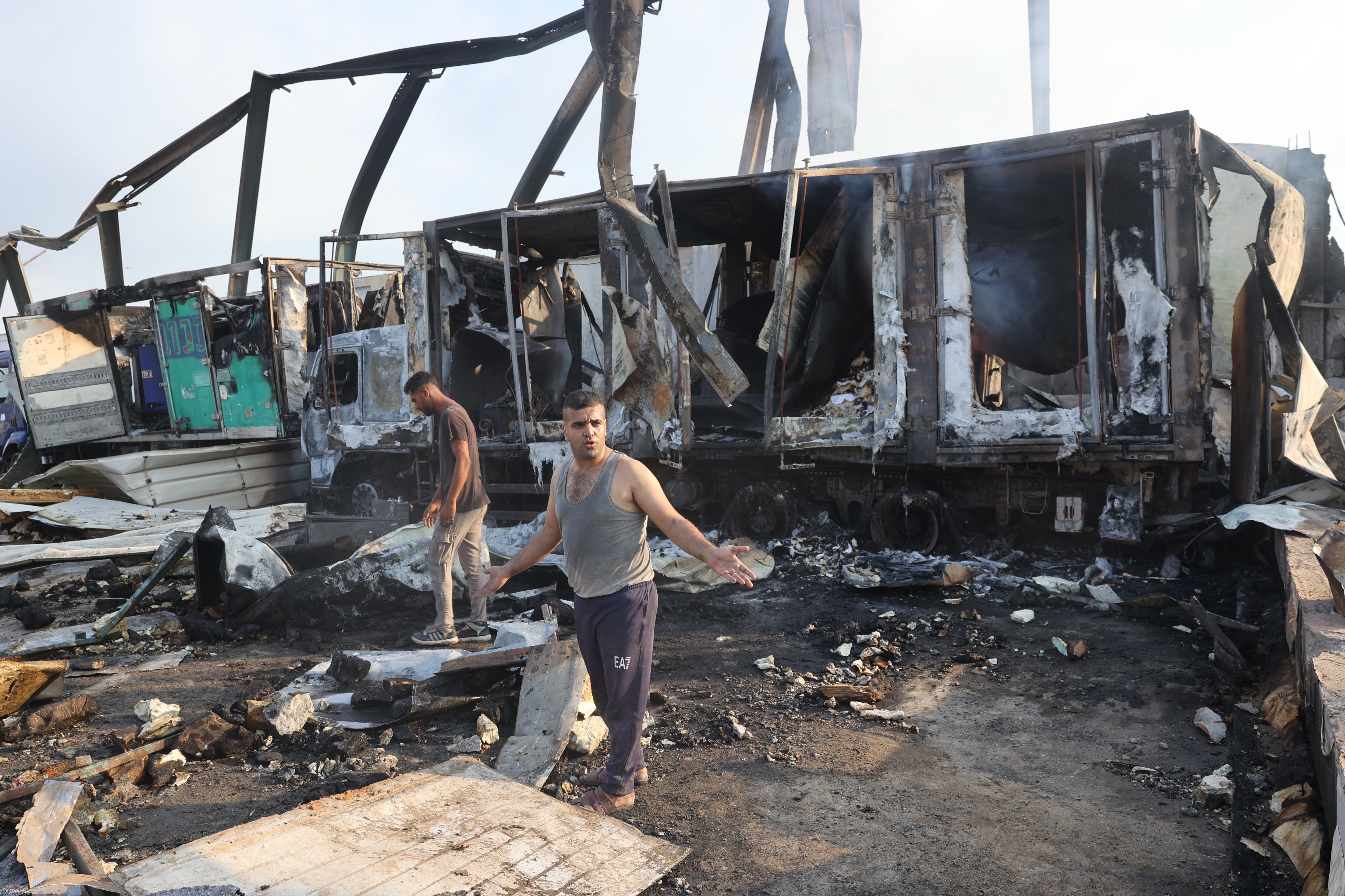 Israel bombardea al-Zawayda, al centro de Gaza