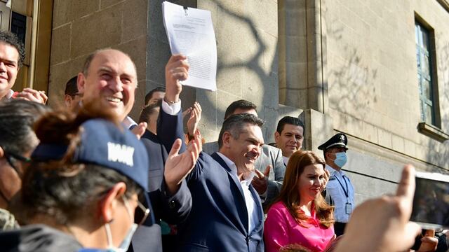 Los priistas Rubén Moreira, Alejandro Morena Cárdenas y Carolina Viggiano presentaron una acción de inconstitucionalidad contra "Plan B" de Reforma Electoral en la SCJN.
