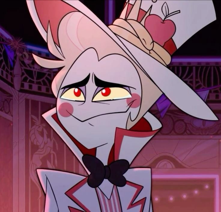 Fondo de pantalla de Lucifer Morningstar de Hazbin Hotel