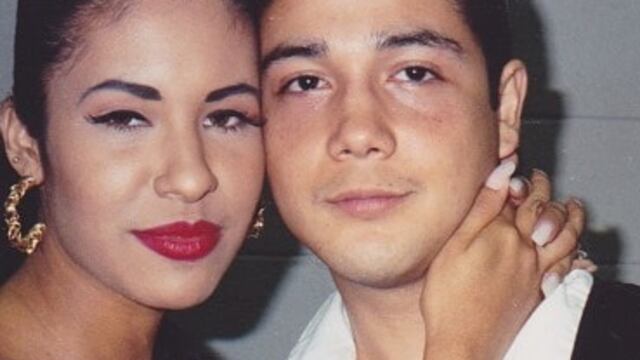 Selena Quintanilla y Chris Pérez