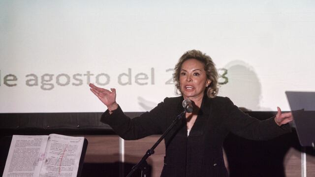 Elba Esther Gordillo.