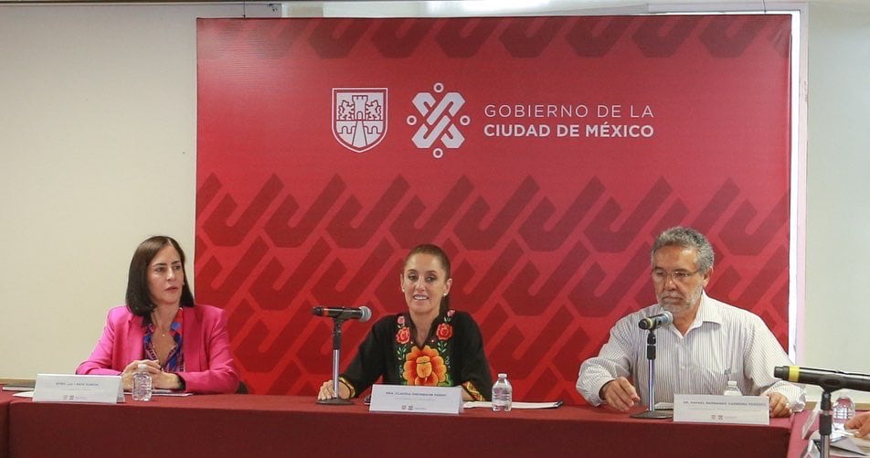 Lía Limón y Claudia Sheinbaum