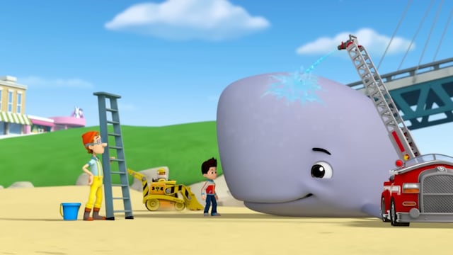 Capítulo de Paw Patrol en YouTube por el Día Mundial de las Ballenas