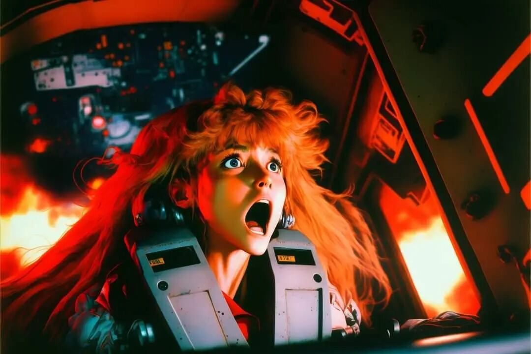 Una IA reimagina un live action de Evangelion con actores como Keanu Reeves, Kevin Bacon y David Bowie