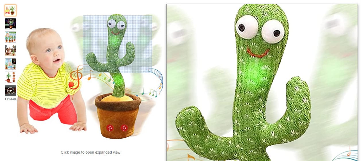 Cactus de juguete baila y canta… ¡Sobre drogas y suicidio!