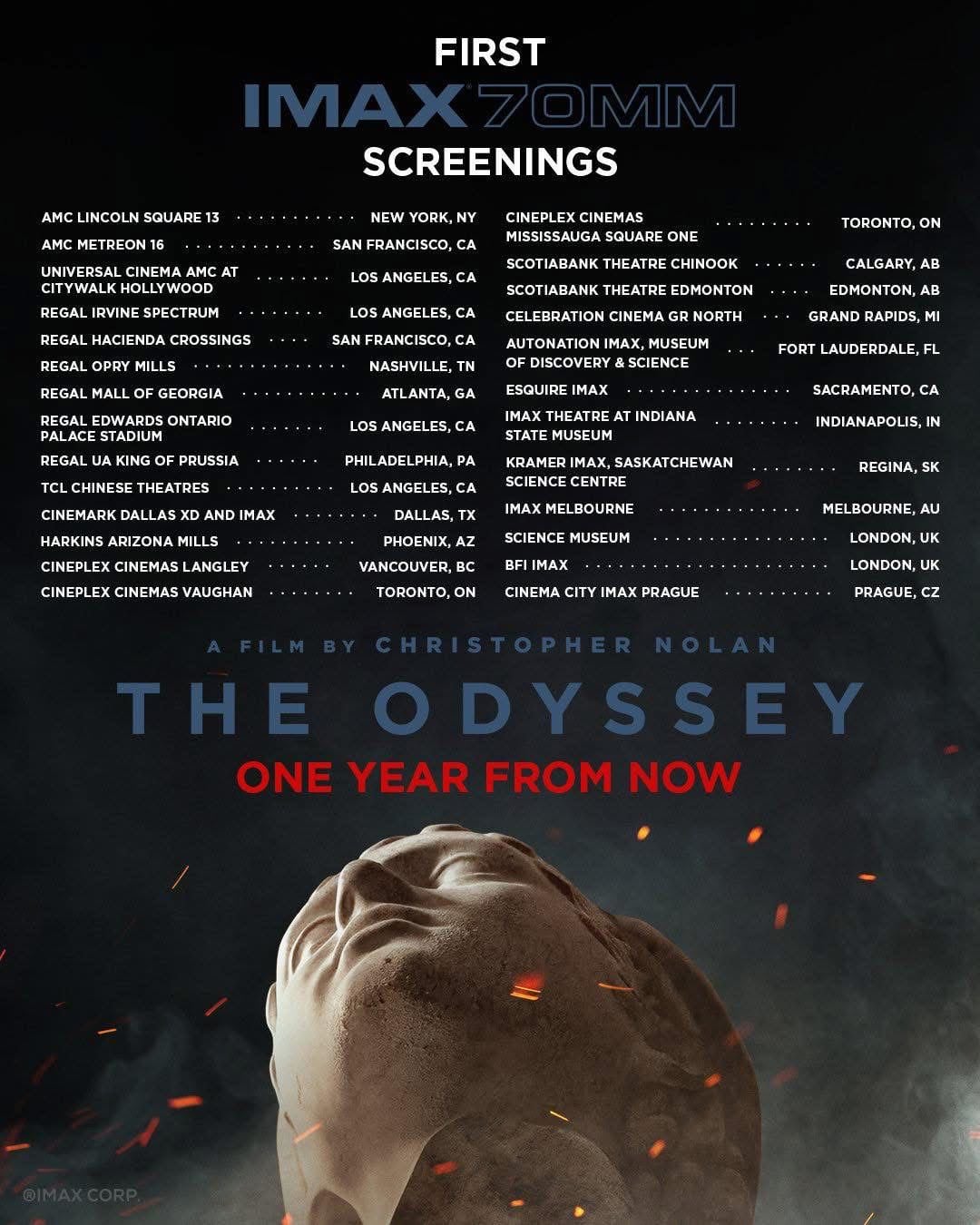 Preventa de The Odyssey