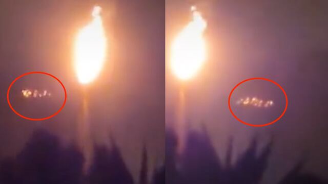 Captan OVNI en la refinería de Tula, Hidalgo