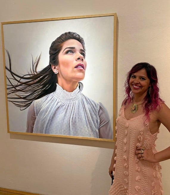 Diana Carolina López, pintora mexicana