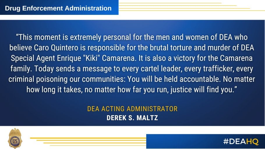 Estados Unidos celebran extradiciones