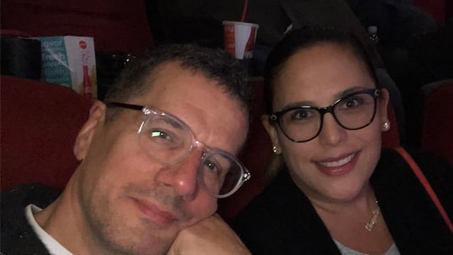 Angélica Vale y su esposo Otto Padrón.