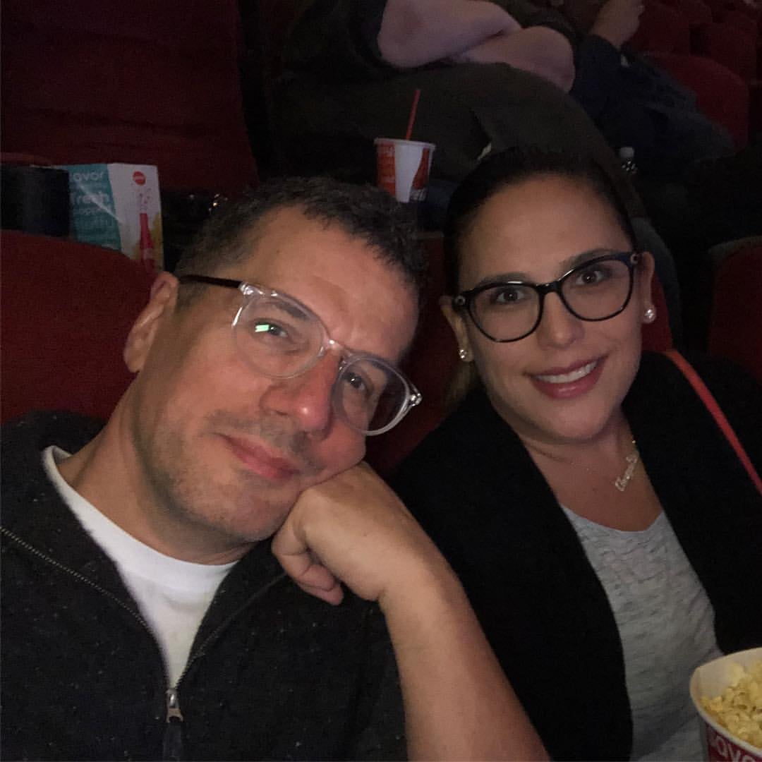 Angélica Vale y su esposo Otto Padrón.