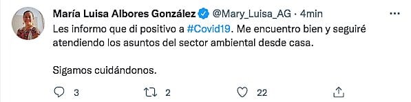 Tuit de Maria Luisa Albores