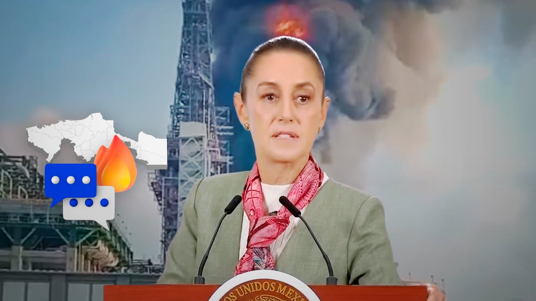 La causa del incendio en Dos Bocas: Sheinbaum apunta a una coquizadora