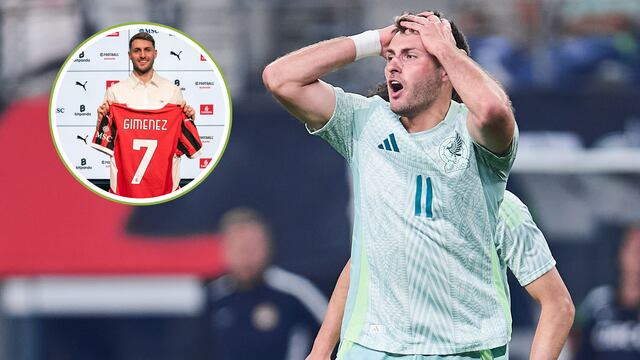 ¿Por qué Santiago Giménez no podrá usar el número 7 con el AC Milan en la Champions League?