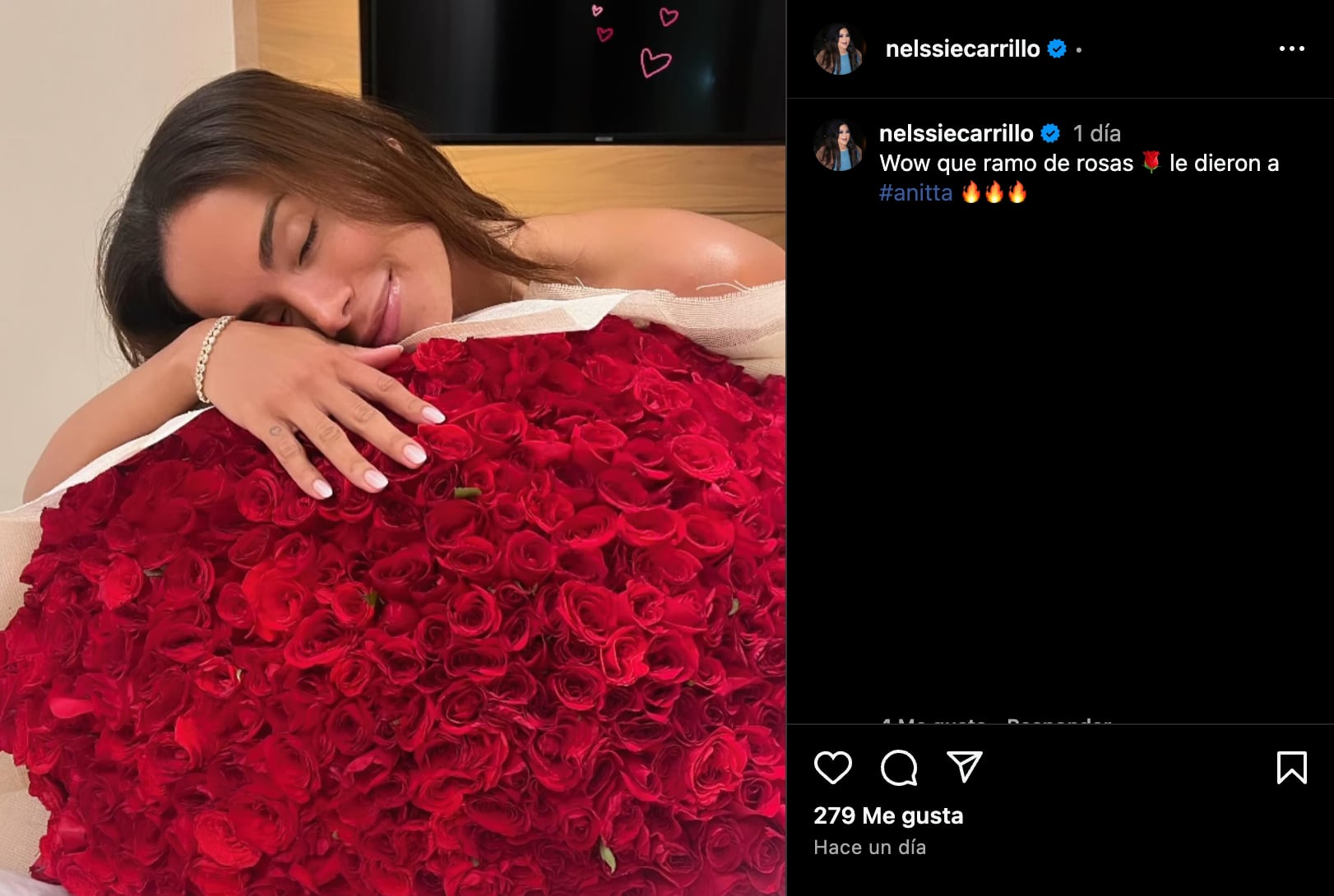 Anitta recibe ramo buchón y asegura que se lo envió Peso Pluma