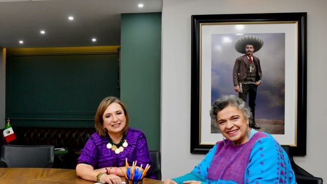 Xóchitl Gálvez sostuvo un encuentro con Beatriz Paredes en la sede nacional del PRI