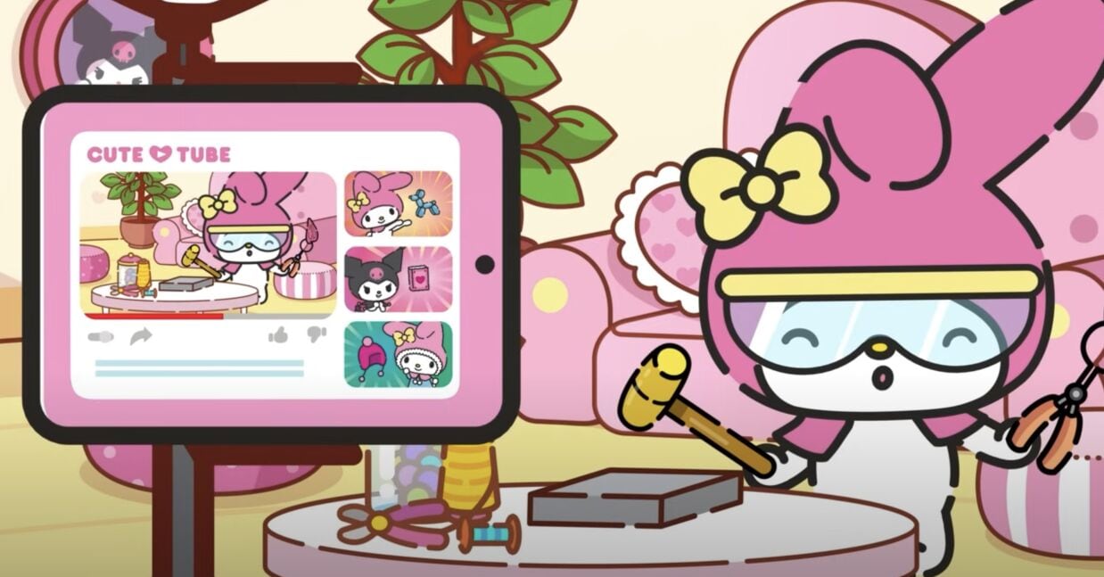 My Melody enseña a hacer manualidades