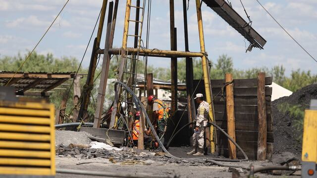 Pozo de carbón en Agujita de Sabinas, Coahuila