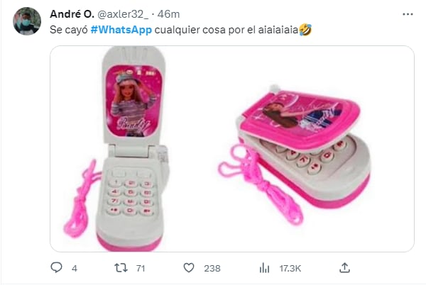 Memes por la caída de WhatsApp