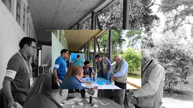 El viceministro de Gobernación, Elmer Sosa, advirtió que 54 mil efectivos de la Policía Nacional Civil, del Ejército y del Ministerio Público (MP) vigilan los comicios y mantienen el orden en el país.