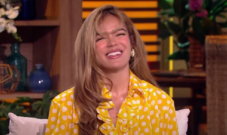 Karol G en el Show de Cristina
