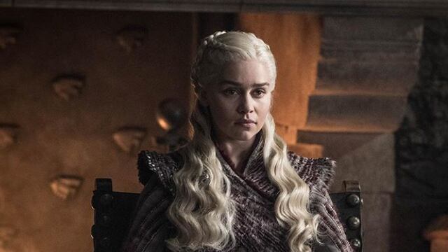 Emilia Clarke como 'La madre de los dragones'