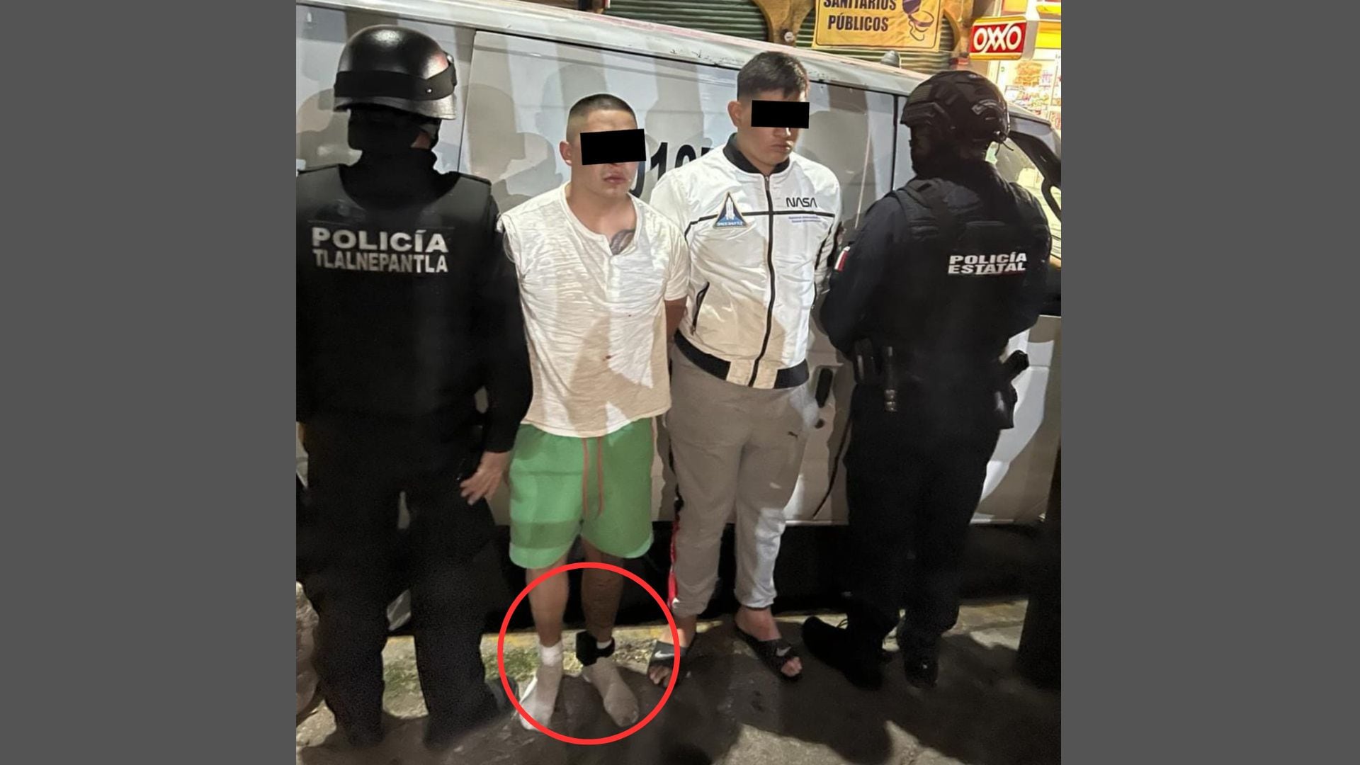 Detenidos por asesinato en funeral en Tlalnepantla