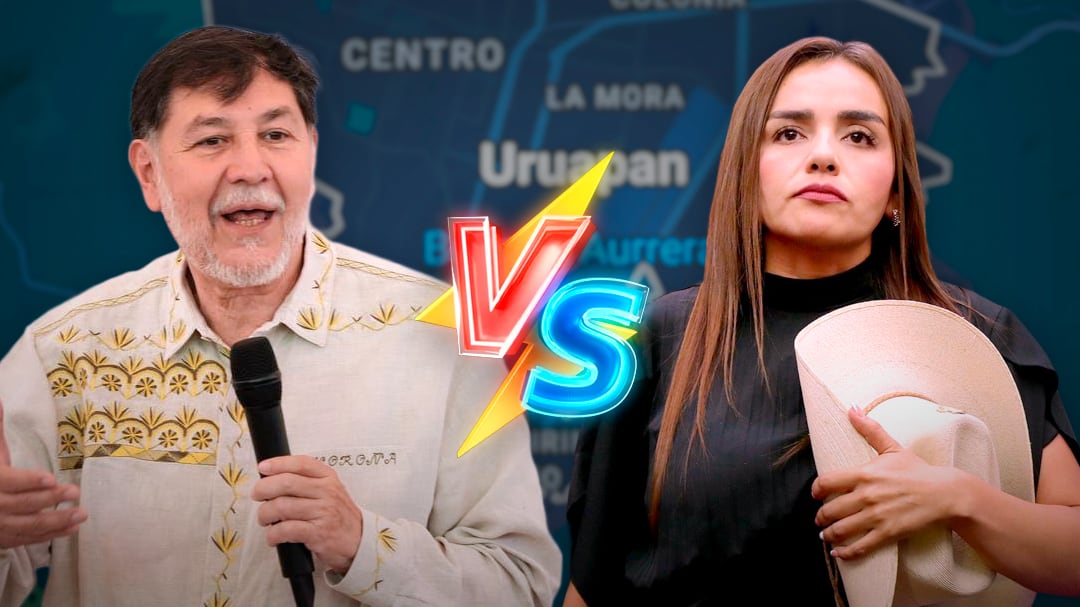 Noroña arremete contra Grecia Quiroz por sus señalamientos; ella denuncia guerra sucia