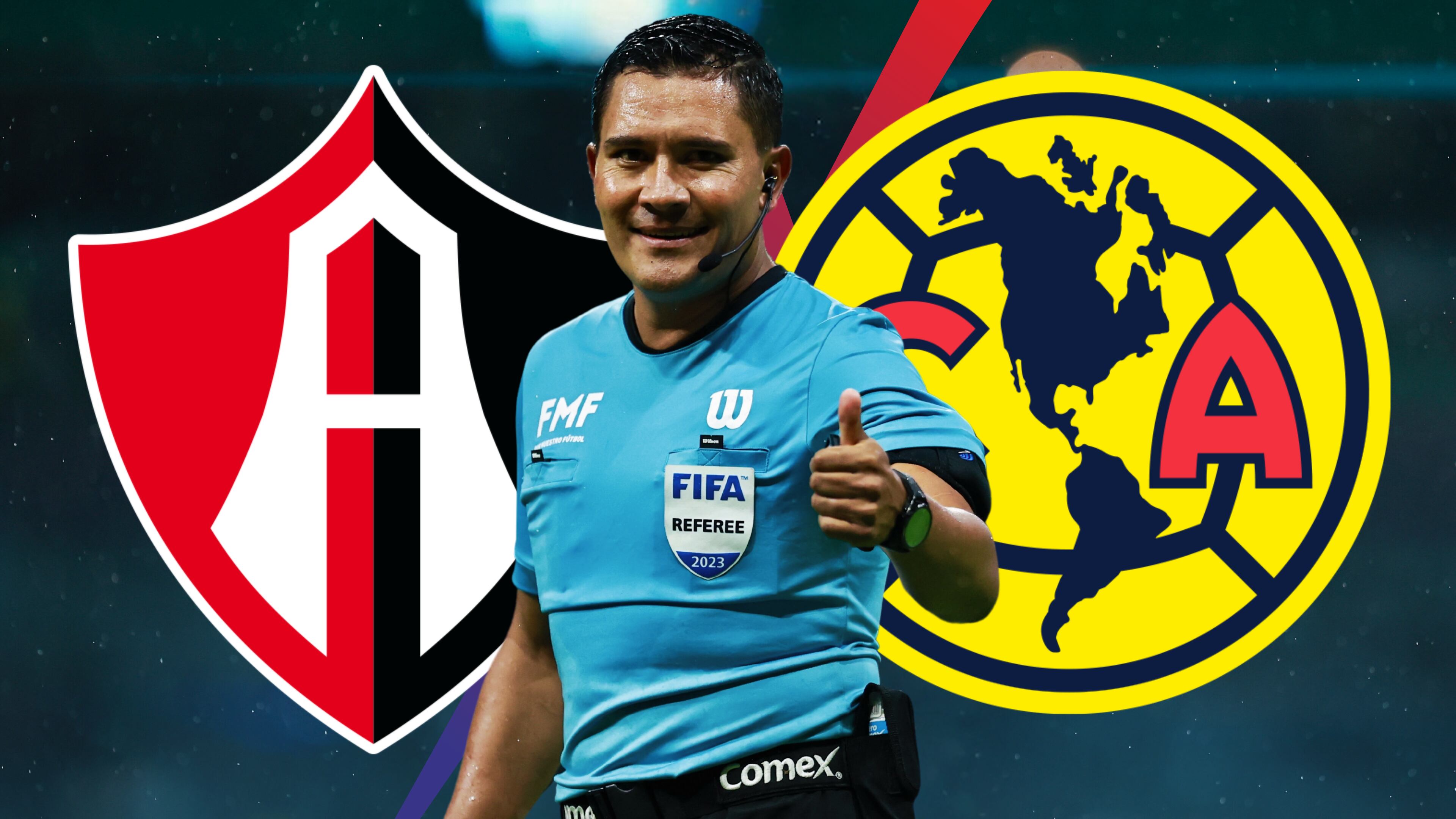 Fernando Guerrero será el árbitro del Atlas vs América del Clausura 2024