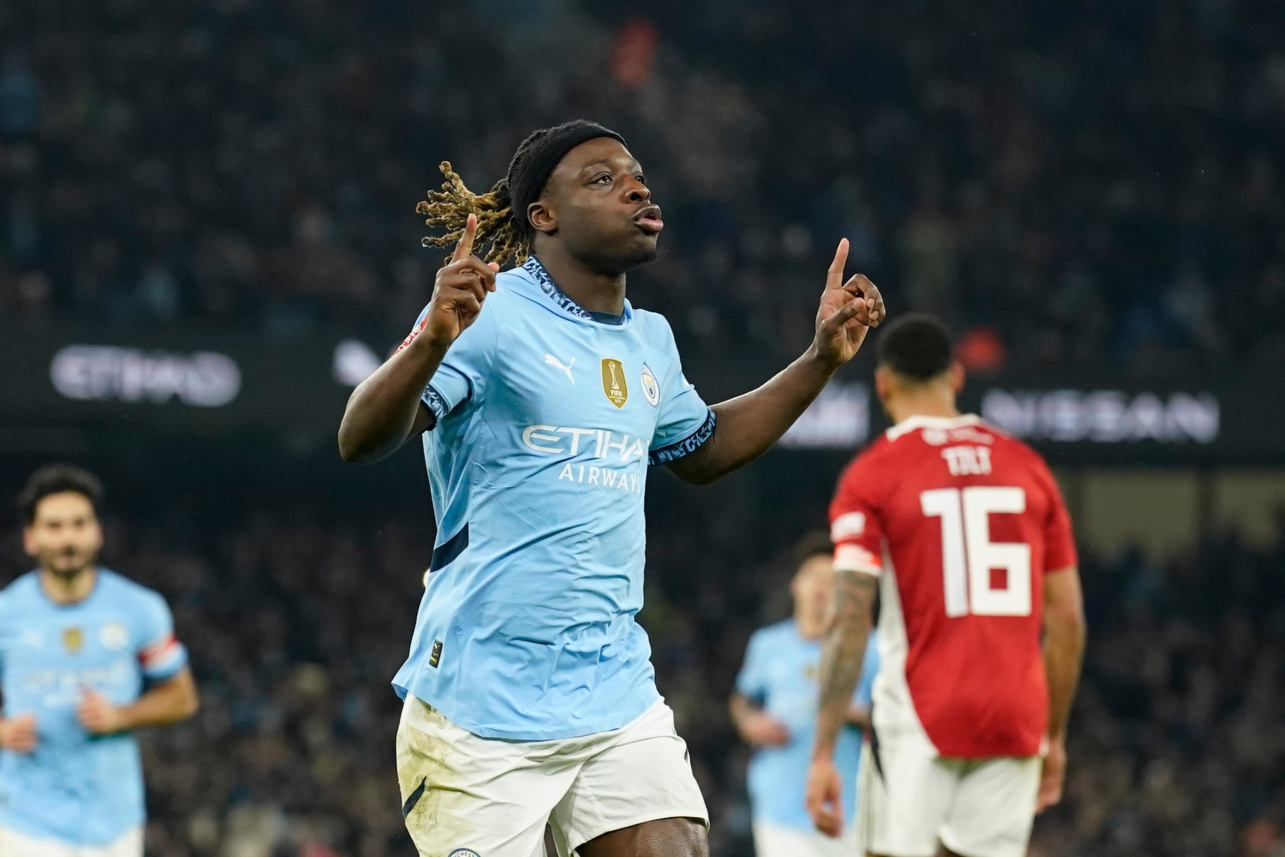Jeremy Doku, figura en la selección de Bélgica, es jugador del Manchester City