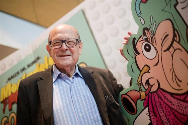 Francisco Ibáñez, el creador de Mortadelo y Filemón