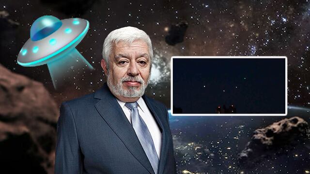 OVNIs imitando a drones de Jaime Maussan