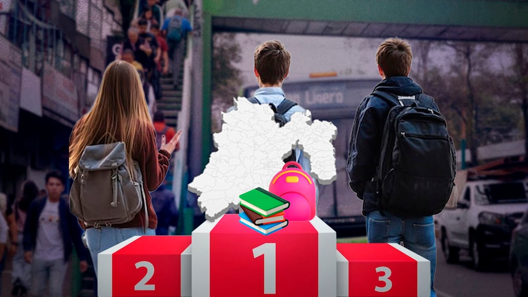 Edomex lidera la movilidad estudiantil interestatal: 15.8% sale de su estado para estudiar