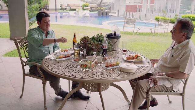 Samuel García y su padre