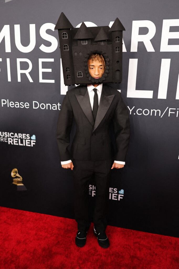 Jaden Smith en los Premios Grammy 2025.