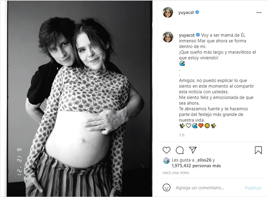 Yuya anuncia su embarazo
