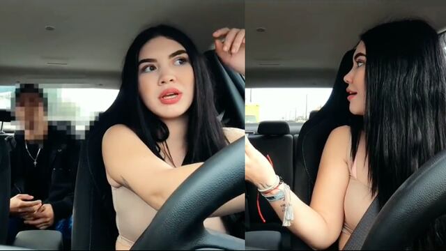 conductora de Uber acosada, era un sketch