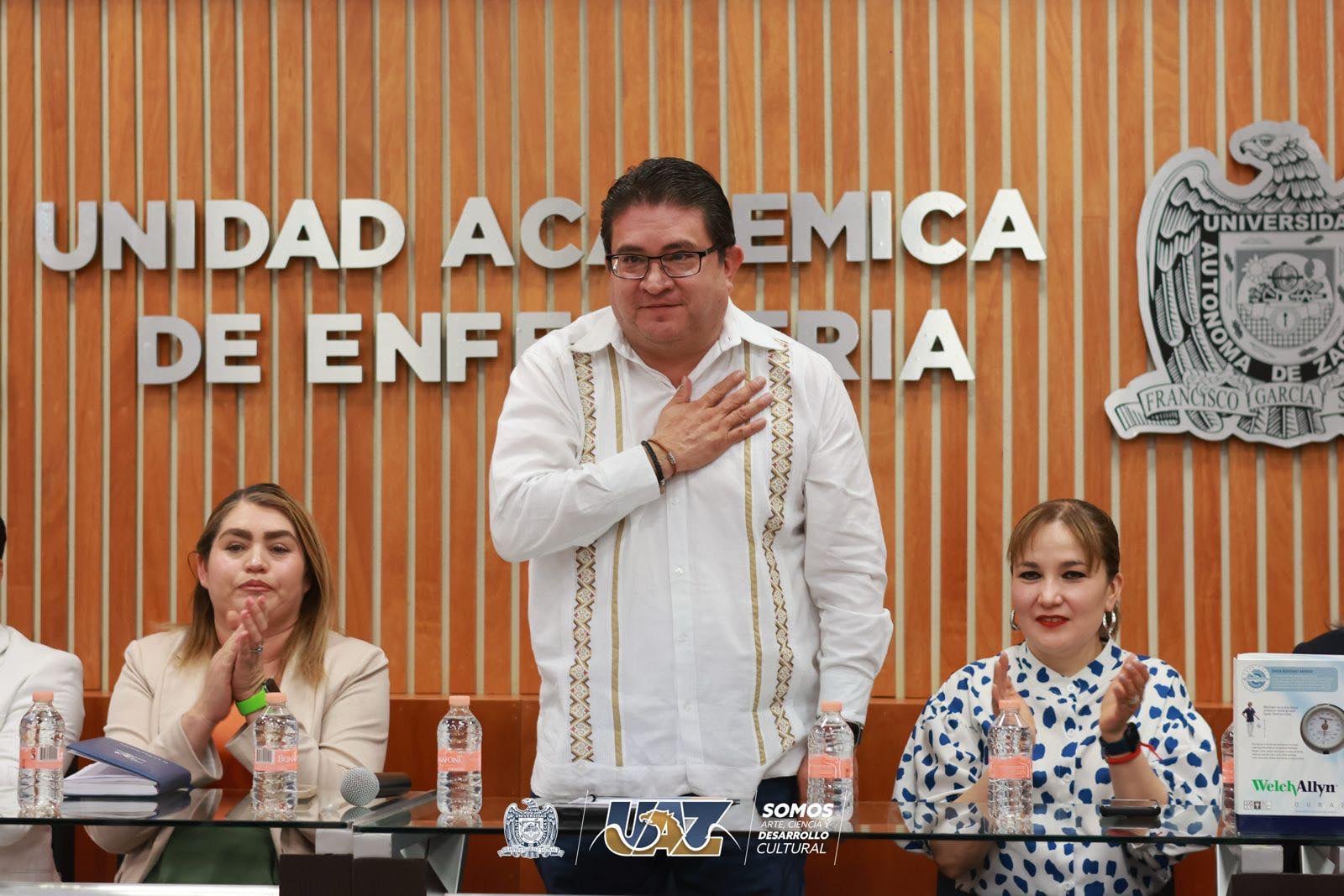 Rubén Ibarra Reyes, rector de la UAZ