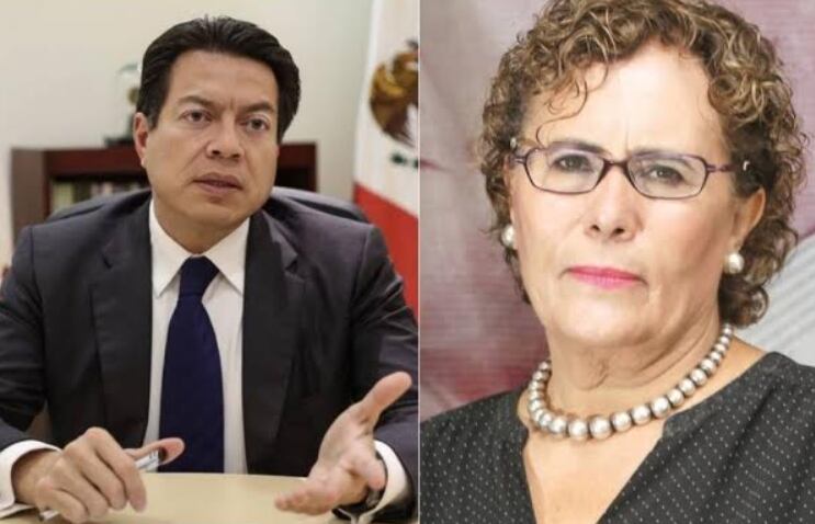 Mario Delgado y Berta Luján