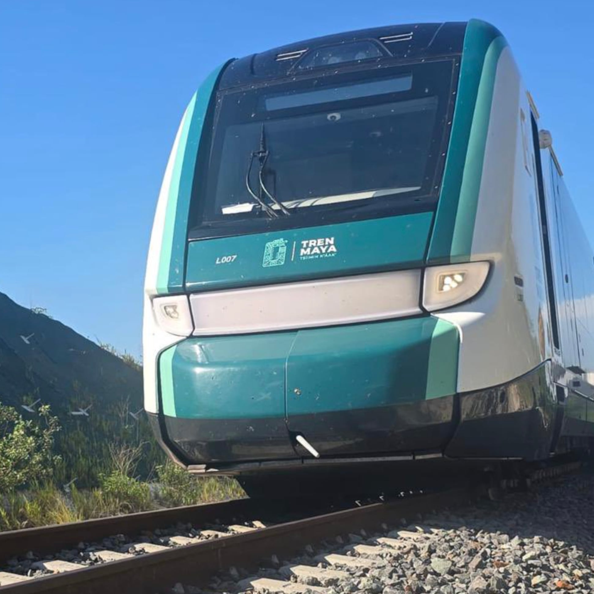 Tren Maya reporta incidente en tren de la ruta Cancún-Palenque